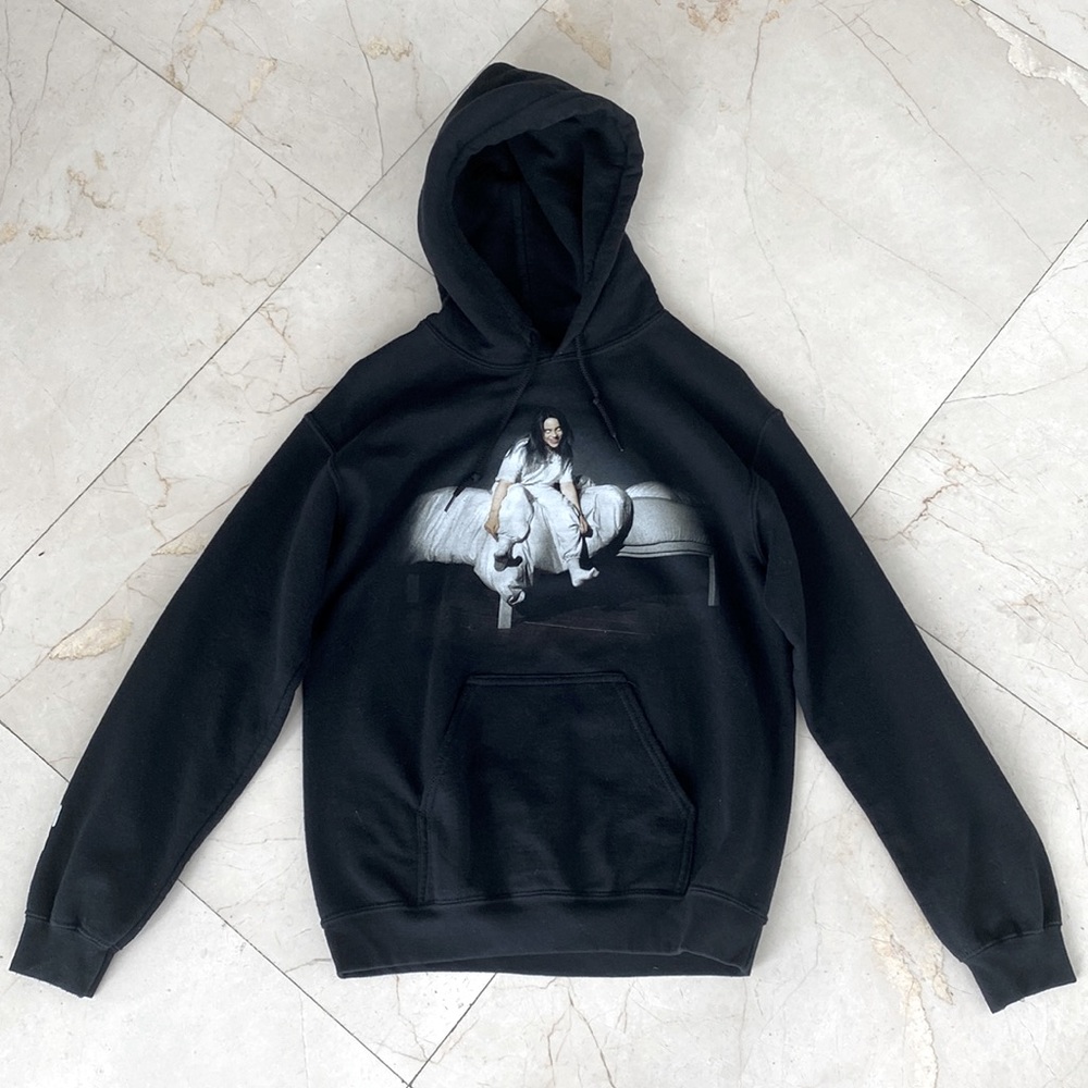 Billie Eilish “WHEN WE ALL FALL ASLEEP, WHERE DO WE GO?” Album Cover Hoodie